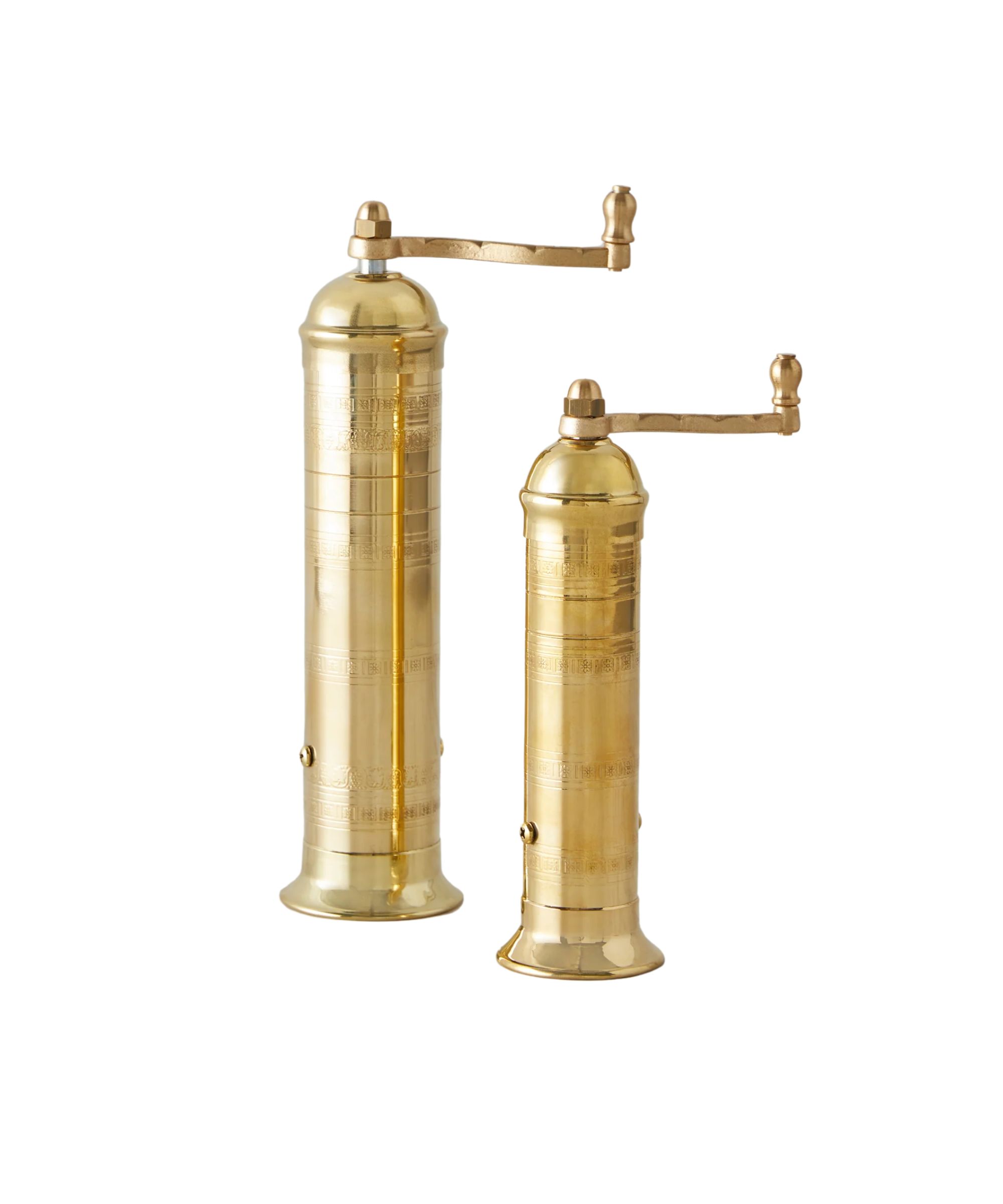 Atlas Brass Pepper Mill