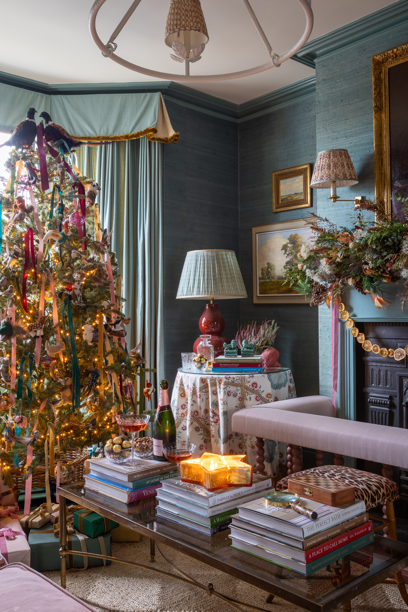Christmas sitting room